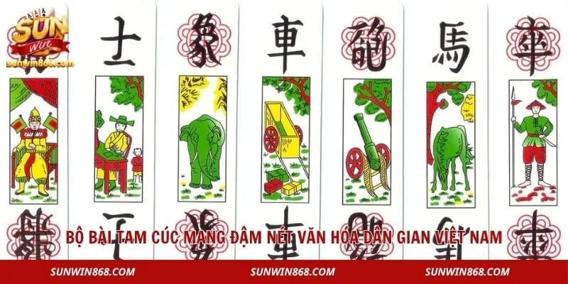 Tam Cúc – Game Bài Dân Gian Lâu Đời Tại Cổng Game Sunwin 2 Bộ bài tam cúc mang đậm nét văn hóa dân gian Việt Nam
