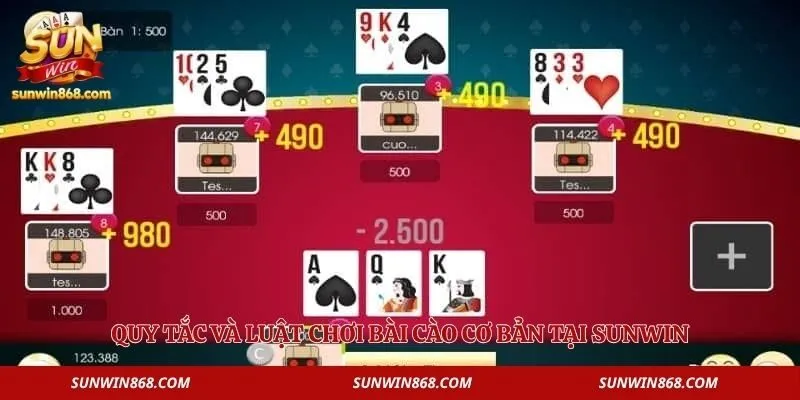 Bài Cào Sunwin: Luật Chơi Chuẩn Và Mẹo Thắng Chi Tiết 3 Quy tắc và luật chơi bài cào cơ bản tại Sunwin