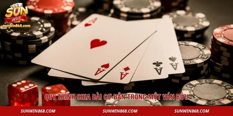 Bửu 4 Lá – Game Bài Được Bet Thủ Yêu Thích Nhất Năm 2026 3 Quy trình chia bài cơ bản trong một ván bửu